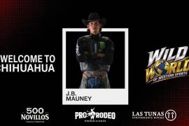 ExpoGan Chihuahua recibirá este fin de semana a la leyenda del rodeo norteamericano, J.B. Mauney.