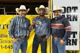 Francisco García ganó por segunda ocasión el Goliad PBR Challenger, en Texas.