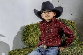 Inés Ballesteros Díaz escribe su historia a galope firme. FOTOS: OMAR SAUCEDO