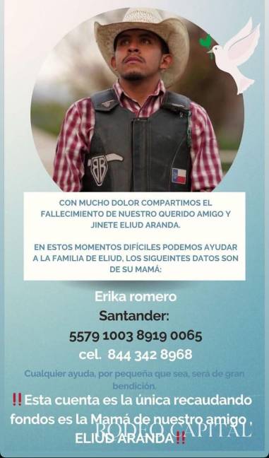 $!Solicitan apoyo económico para traslado a Saltillo de Eliud Aranda