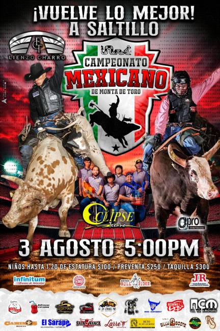 $!Team Coahuila va por el título del Campeonato Mexicano de Monta de Toro