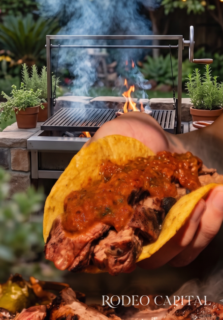 $!Tatemar los ingredientes a las brasas, el secreto para una auténtica salsa tatemada.