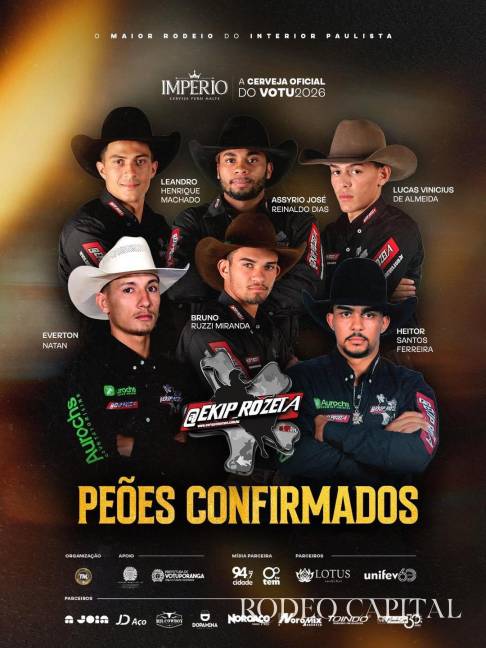 $!Luis Porto y Álvaro Álvarez representan nuevamente a México en rodeo de Brasil