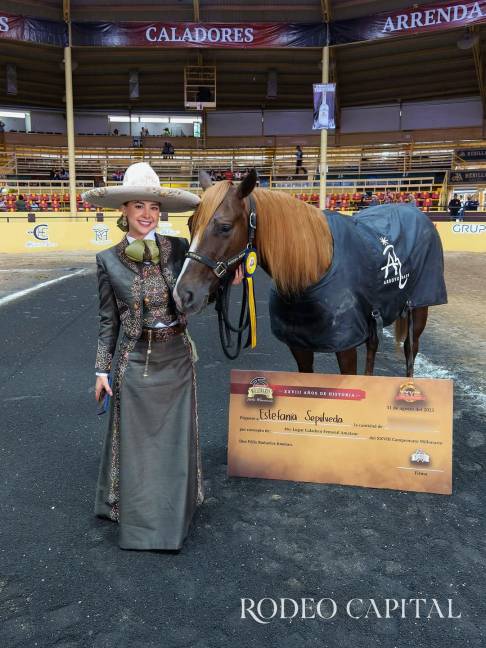 $!Estefanía Sepúlveda: Una guerrera a caballo