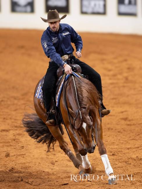 $!El equino AC DC, de Ricardo Arreola González, de Rancho Las Amazonas, en el Estado de México, también fue finalista.