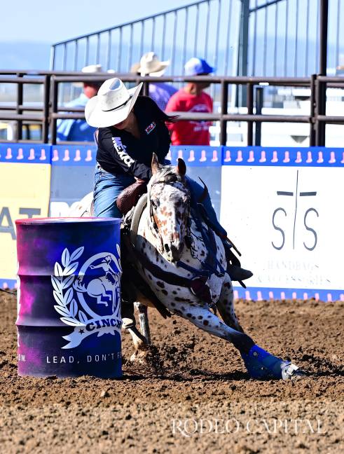 $!En la Carrera de Barriles, Carolina García se colocó entre las 100 mejores de la NHSFR.