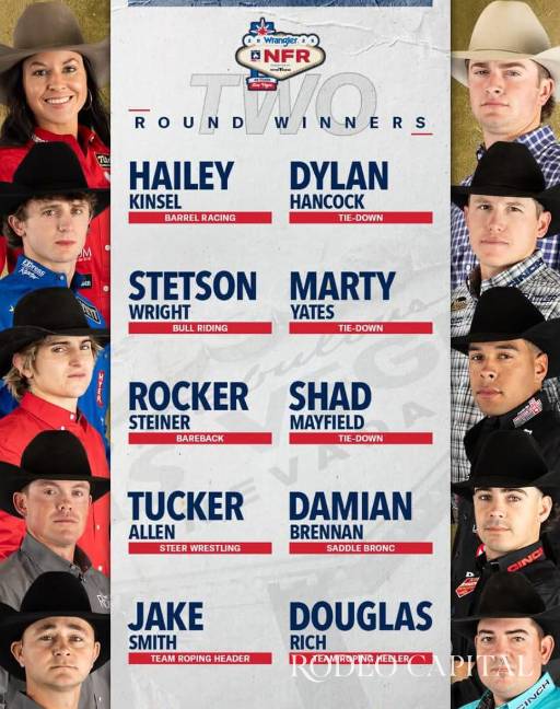 $!Stetson Wright y Rocker Steiner lideran la segunda noche en Las Vegas