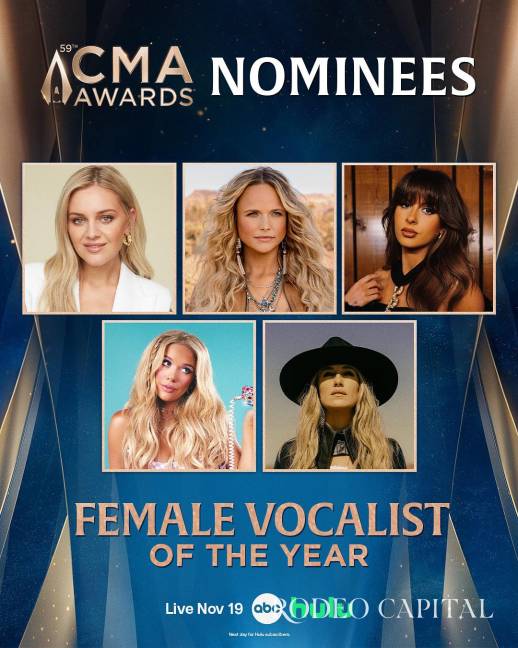 $!Nominados CMA Awards 2025: Langley, Moroney y Wilson lideran; Beyoncé queda fuera