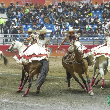 Fotos: Cortesía Federación Mexicana de Charrería