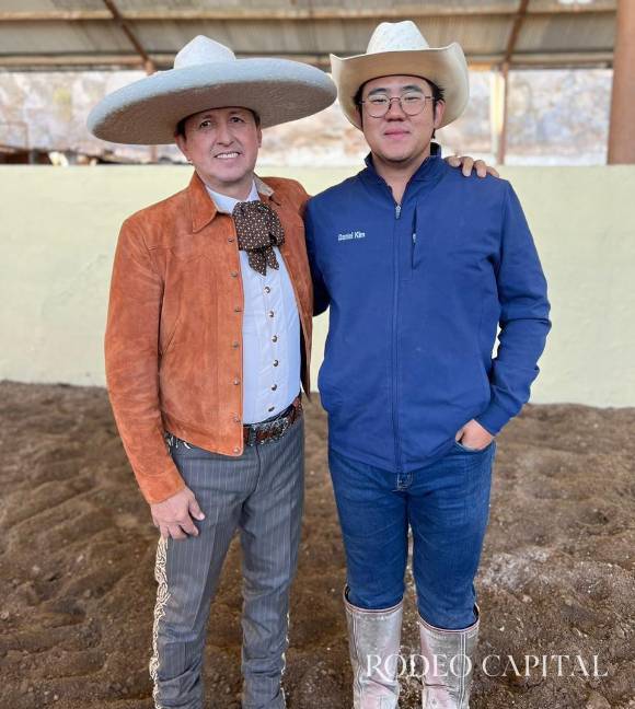 $!Salvador Barajas, presidente de la FMCH, ha apoyado la incursión de Daniel Kim en la charrería.