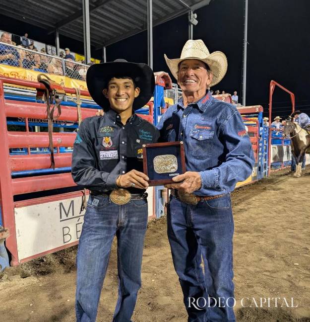 $!Josué considera que con sus triunfos puede abrir camino para otros jinetes mexicanos.