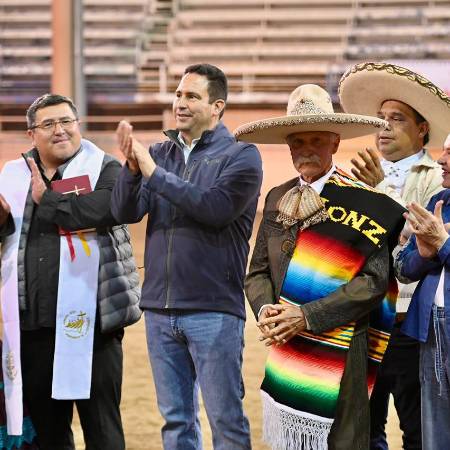 En el 42 aniversario del Lienzo Charro Prof. Enrique González Treviño se rendirá homenaje a don Macario González Rodríguez por su trayectoria e impulso a la charrería.