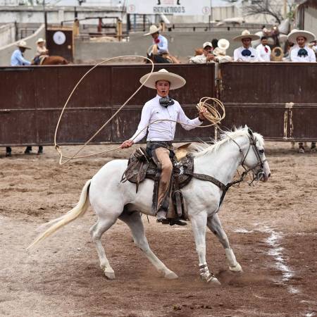 La segunda fase del Décimo Circuito Charro Coahuilense tuvo lugar en el Lienzo Charro San Isidro de las Palomas.