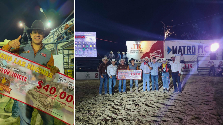 Luis Porto domina ‘La Calentona’ en el Cowboy Fest de Las Encinas