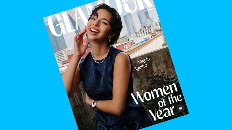 La revista Glamour tiene varias portadas, una de ellas es Ángela Aguilar.