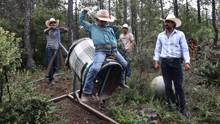 El participante más pequeño del Cowboy Camp, Francisco Reta, a sus 9 años ya fue campeón de Monta de Borrego.
