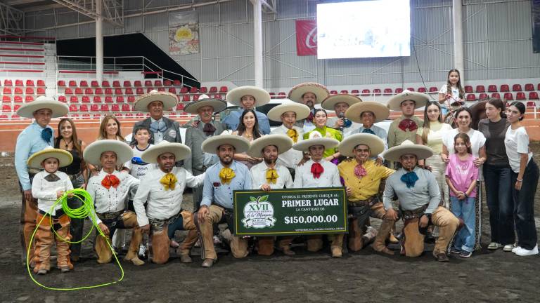 El Campeonato Nacional de la Manzana reunió durante cuatro días a equipos de charros y escaramuzas de entidades como Durango, San Luis Potosí, Tamaulipas, Aguascalientes, Nuevo León, Chihuahua y Coahuila.