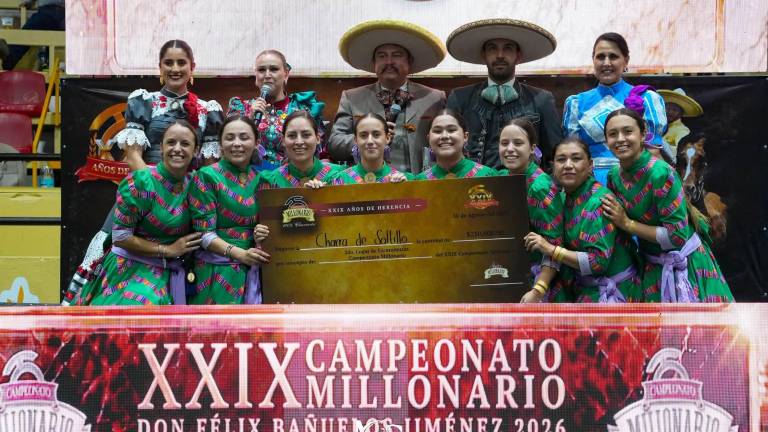 La escaramuza Charra de Saltillo obtuvo el segundo lugar en una de las competencias de charrería más prestigiadas del país.