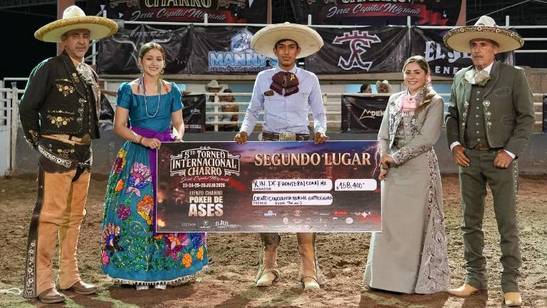 Sebastián Hurtado quedó subcampeón con su equipo Rinconada de Frontera y en lo individual también fue subcampeón en el Coleadero Migrante.