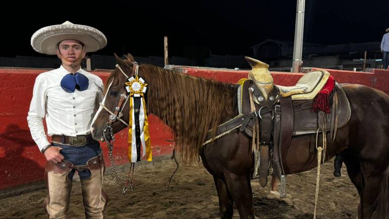 Alejandro Guerra y su caballo, El Cadete, fueron los ganadores del primer lugar.