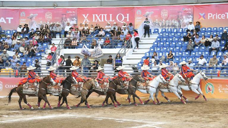 La Escaramuza Charra de Saltillo calificó a semifinales en la quinta posición de la tabla, con 296 puntos.