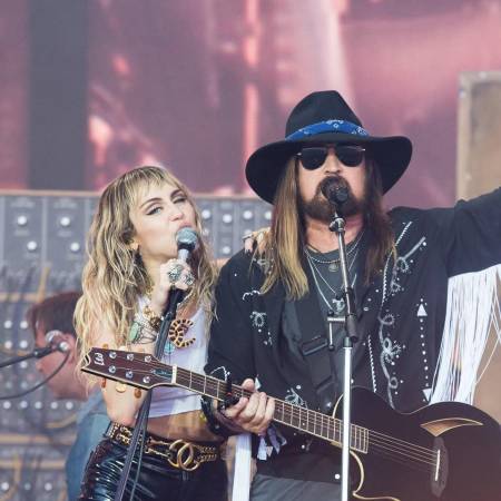 Billy Ray Cyrus y Miley Cyrus