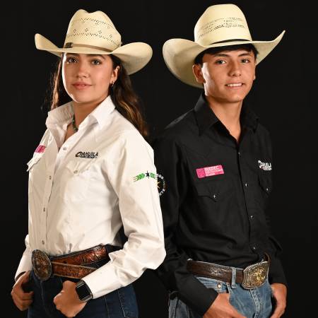 Dos saltillenses ganaron medalla de oro este año en la Olimpiada Nacional CONADE, Alejandra Montalvo en Lazo en falso y José Jalomo, en Jineteo de toro. Ambos estuvieron en la portada de RODEO CAPITAL en la edición de junio.