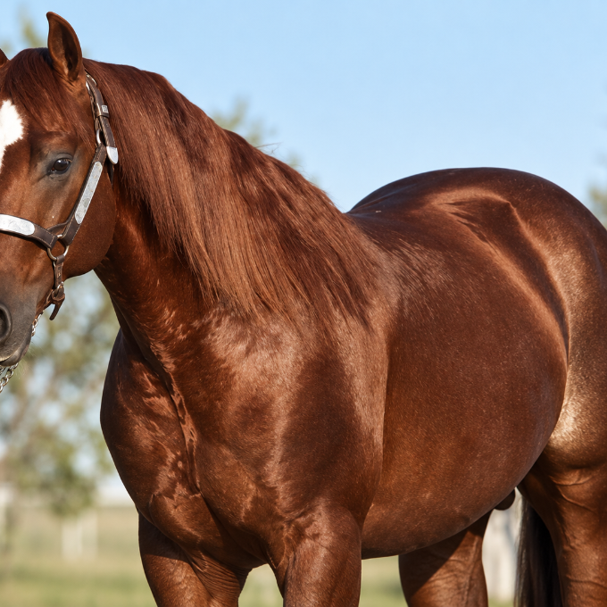 Smart Little Lena conquistó el NCHA Futurity de 1982 en Fort Worth, Texas.