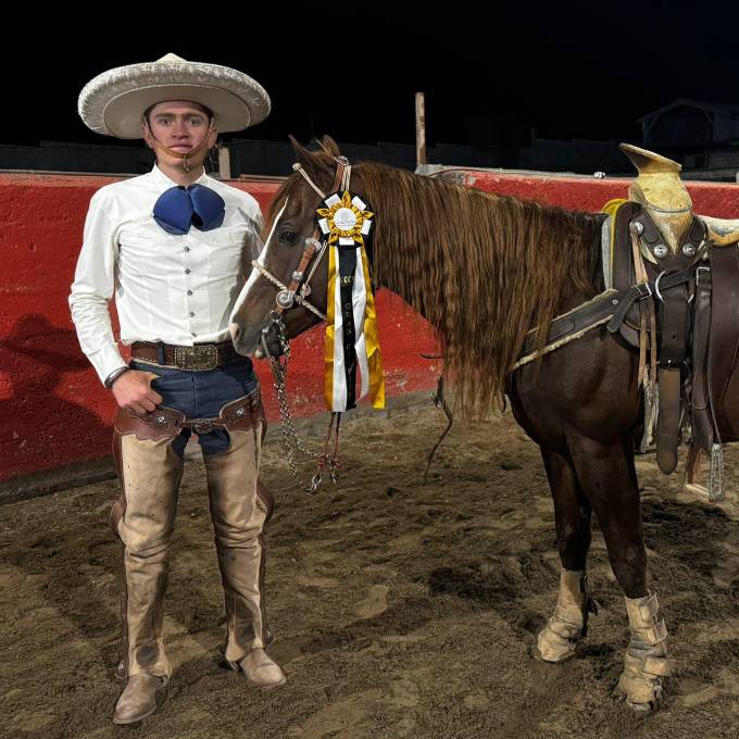 Alejandro Guerra y su caballo, El Cadete, fueron los ganadores del primer lugar.