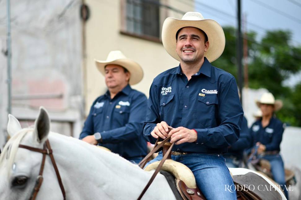 $!Cabalgan en Ramos Arizpe para celebrar el orgullo norteño