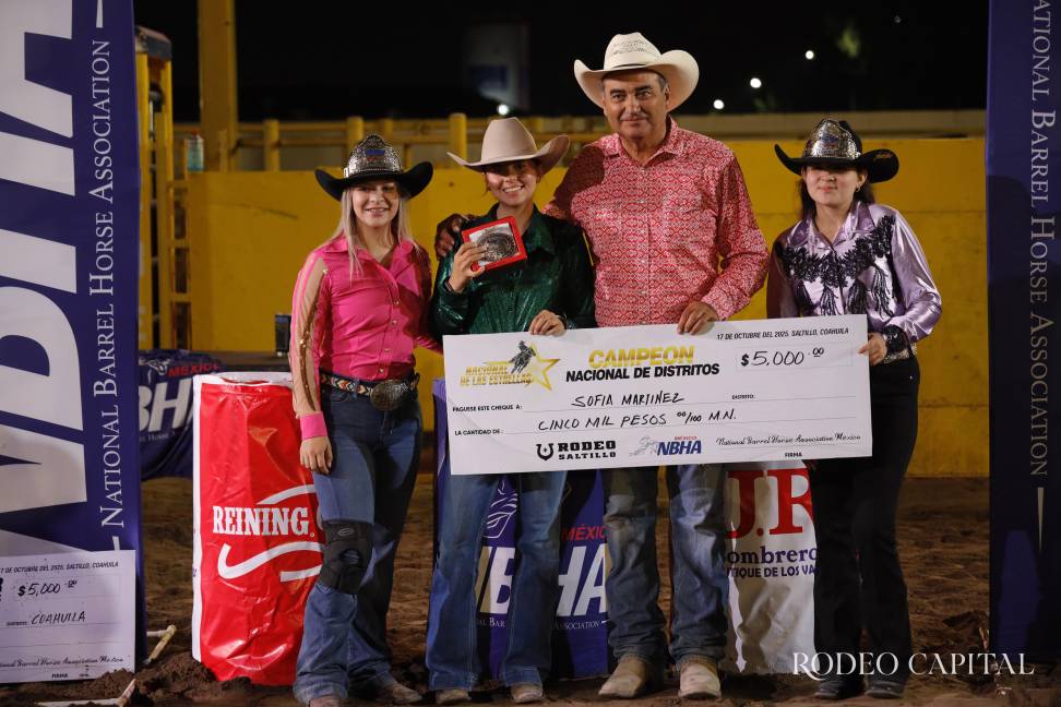 $!Luisa Herrera: La reina del Nacional de Barriles