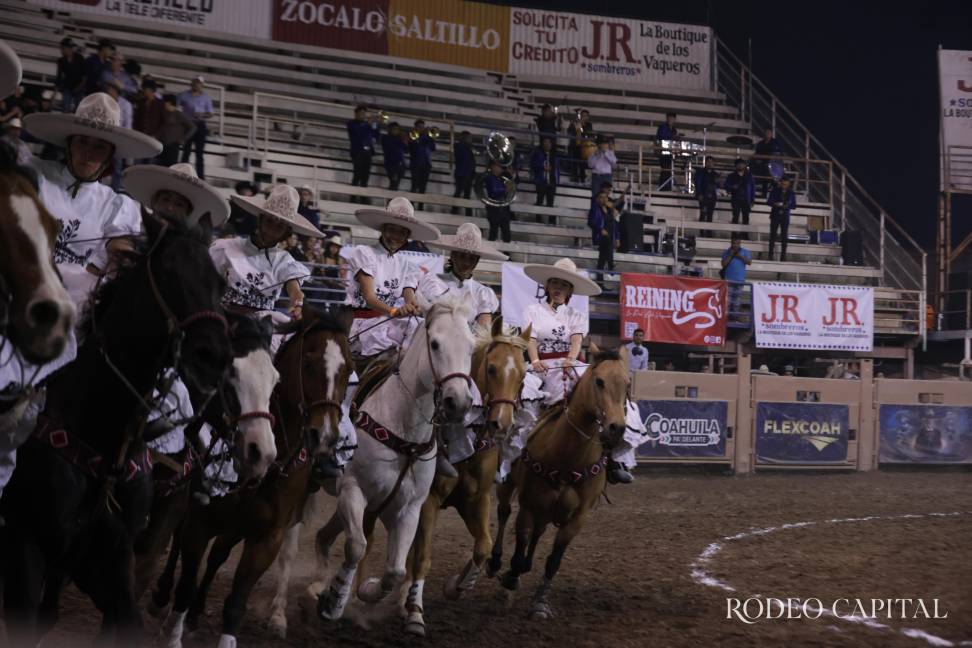 $!Gana Sierra de Zapalinamé la Charreada Nocturna Universitaria