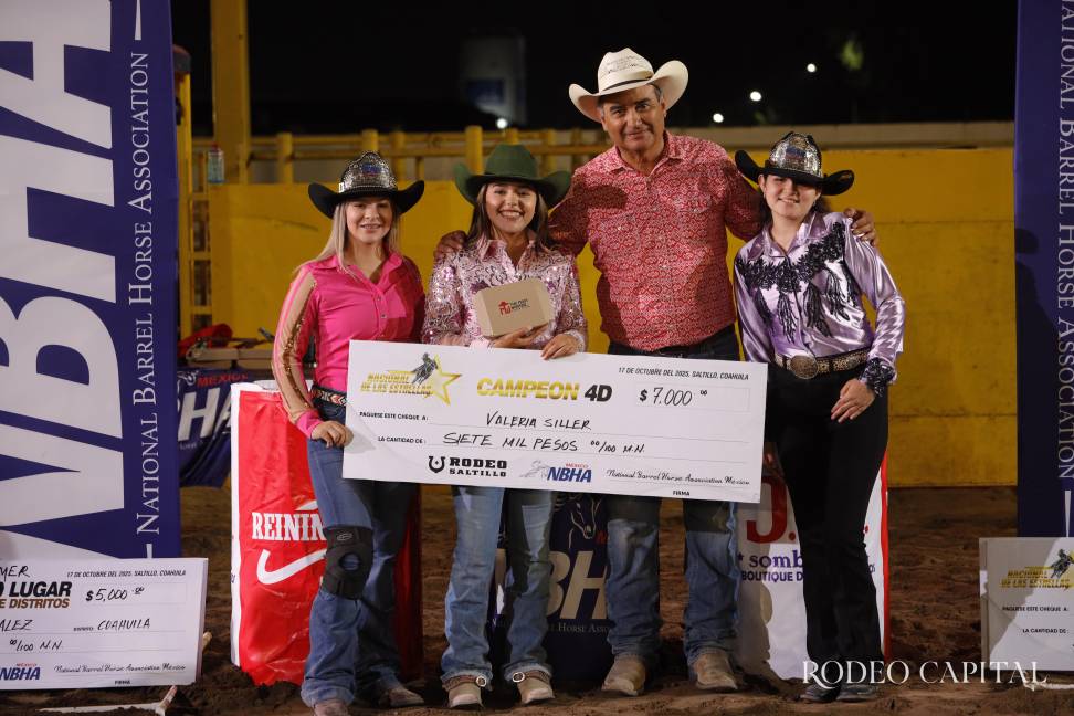 $!Luisa Herrera: La reina del Nacional de Barriles