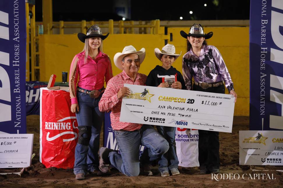 $!Luisa Herrera: La reina del Nacional de Barriles