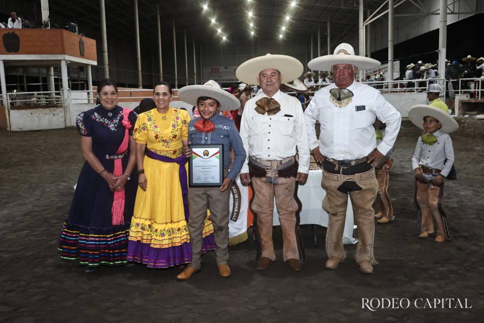 $!Eliseo Loera. Campeón Charro Completo Infantil A