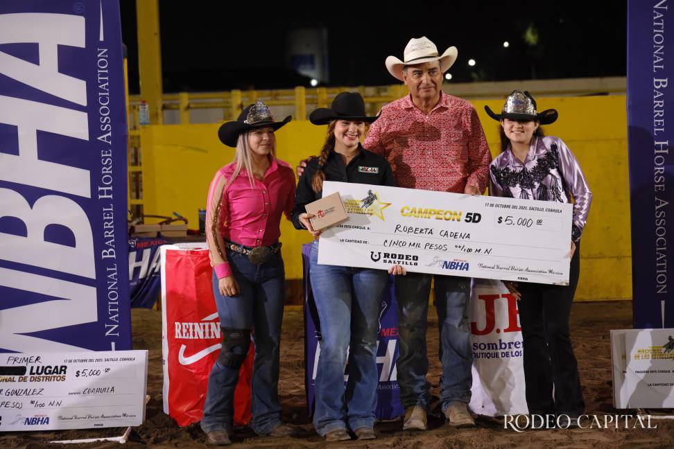 $!Luisa Herrera: La reina del Nacional de Barriles