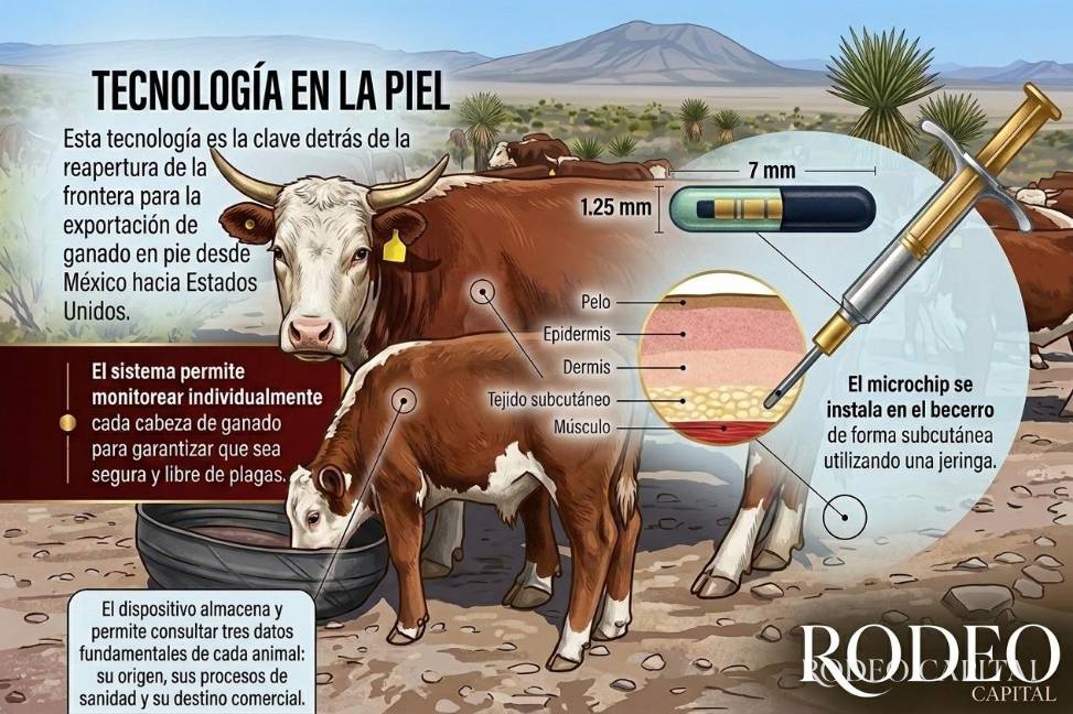 $!Colocarán microchips al ganado ante reapertura de la frontera