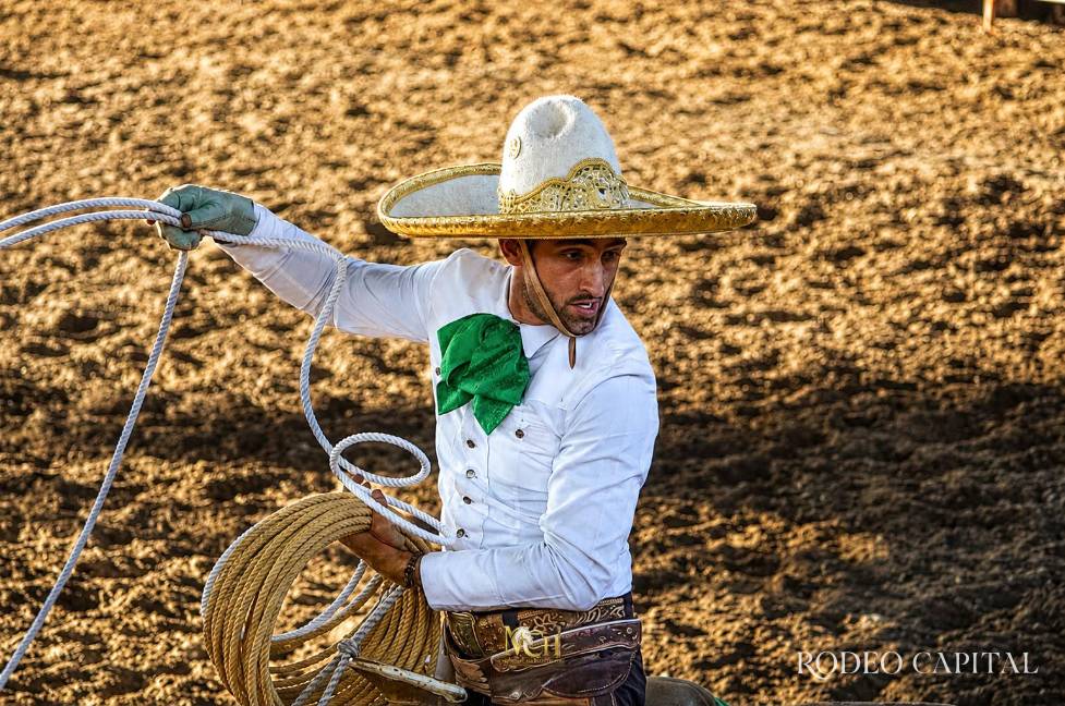 $!El ocho veces campeón de Charro Completo, Andrés Aceves “Chiringas” en el Campeonato Estatal Charro San Luis Potosí 2026.